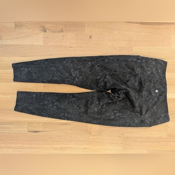 Danskin Women's High Rise Leggings Size L Color Black Gray - Picture 2 of 6